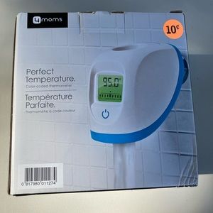 Bath spout thermometer